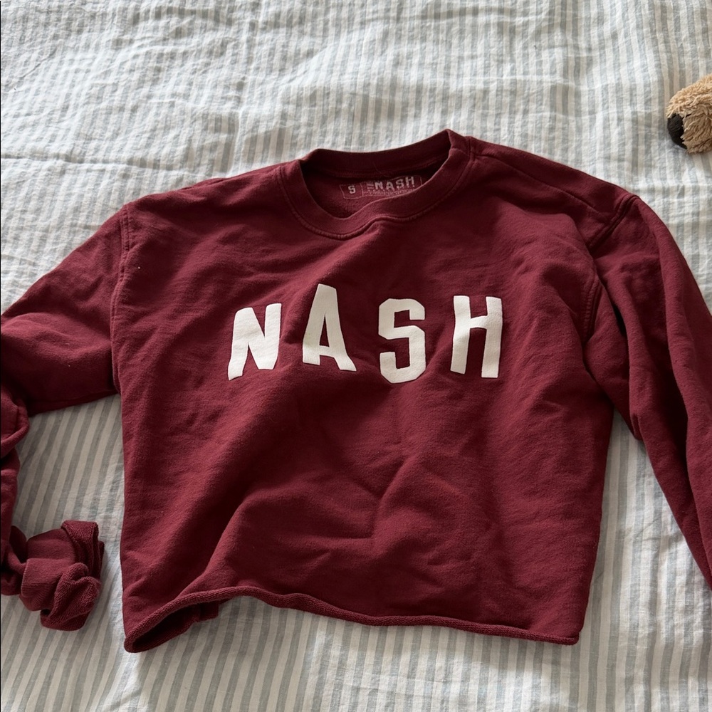 Maroon NASH Sweatshirt